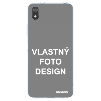 Picasee silikónový prehľadný obal pre Xiaomi Redmi 7A - Vlastný fotka/motiv