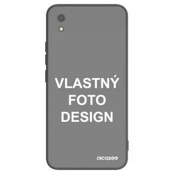 Picasee silikónový čierny obal pre Xiaomi Redmi 7A - Vlastný fotka/motiv