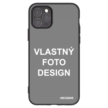 Picasee silikónový čierny obal pre Apple iPhone 11 Pro - Vlastný fotka/motiv