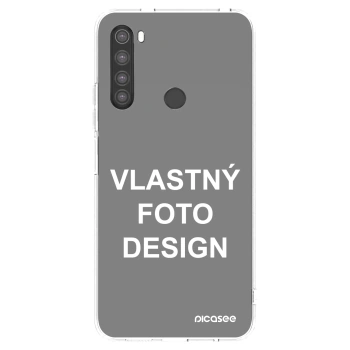 Picasee silikónový prehľadný obal pre Xiaomi Redmi Note 8 - Vlastný fotka/motiv