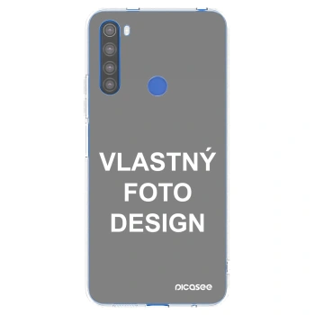 Picasee silikónový prehľadný obal pre Xiaomi Redmi Note 8T - Vlastný fotka/motiv