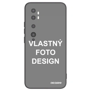 Picasee silikónový čierny obal pre Xiaomi Mi Note 10 (Pro) - Vlastný fotka/motiv