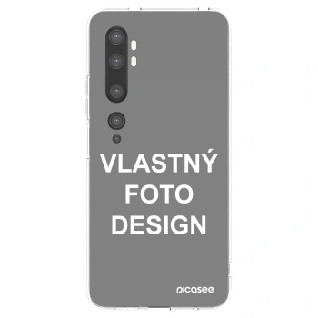 Picasee silikónový prehľadný obal pre Xiaomi Mi Note 10 (Pro) - Vlastný fotka/motiv