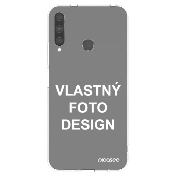 Picasee silikónový prehľadný obal pre Huawei P40 Lite E - Vlastný fotka/motiv