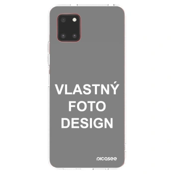 Picasee silikónový prehľadný obal pre Samsung Galaxy Note 10 Lite N770F - Vlastný fotka/motiv