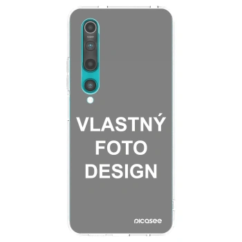 Picasee silikónový prehľadný obal pre Xiaomi Mi 10 - Vlastný fotka/motiv