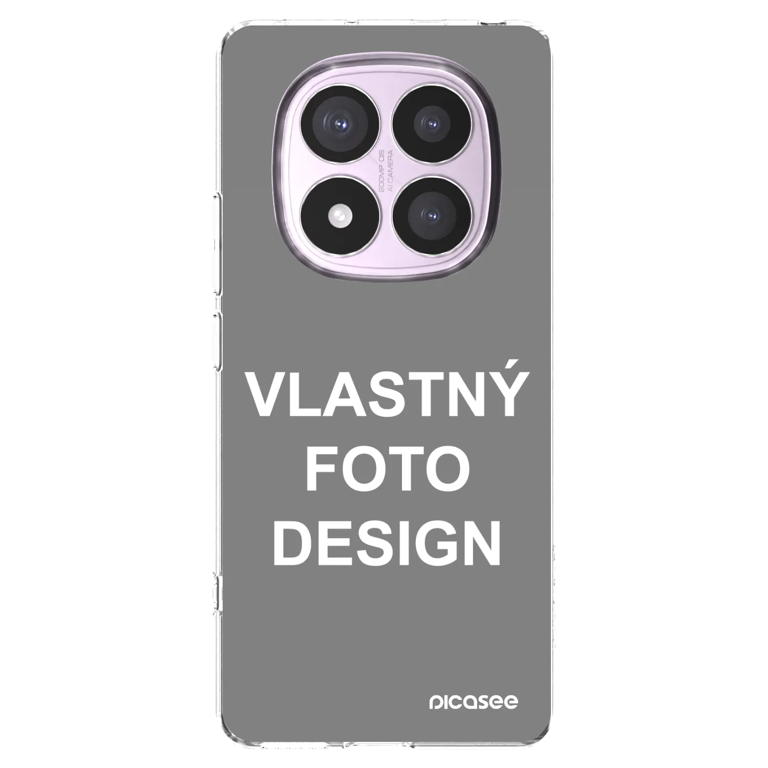 Silikónový prehľadný obal pre Xiaomi Redmi Note 14 Pro 4G - Vlastný fotka/motiv