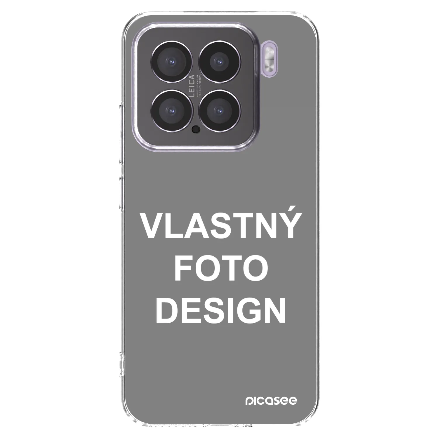 Silikónový prehľadný obal pre Xiaomi 15 - Vlastný fotka/motiv