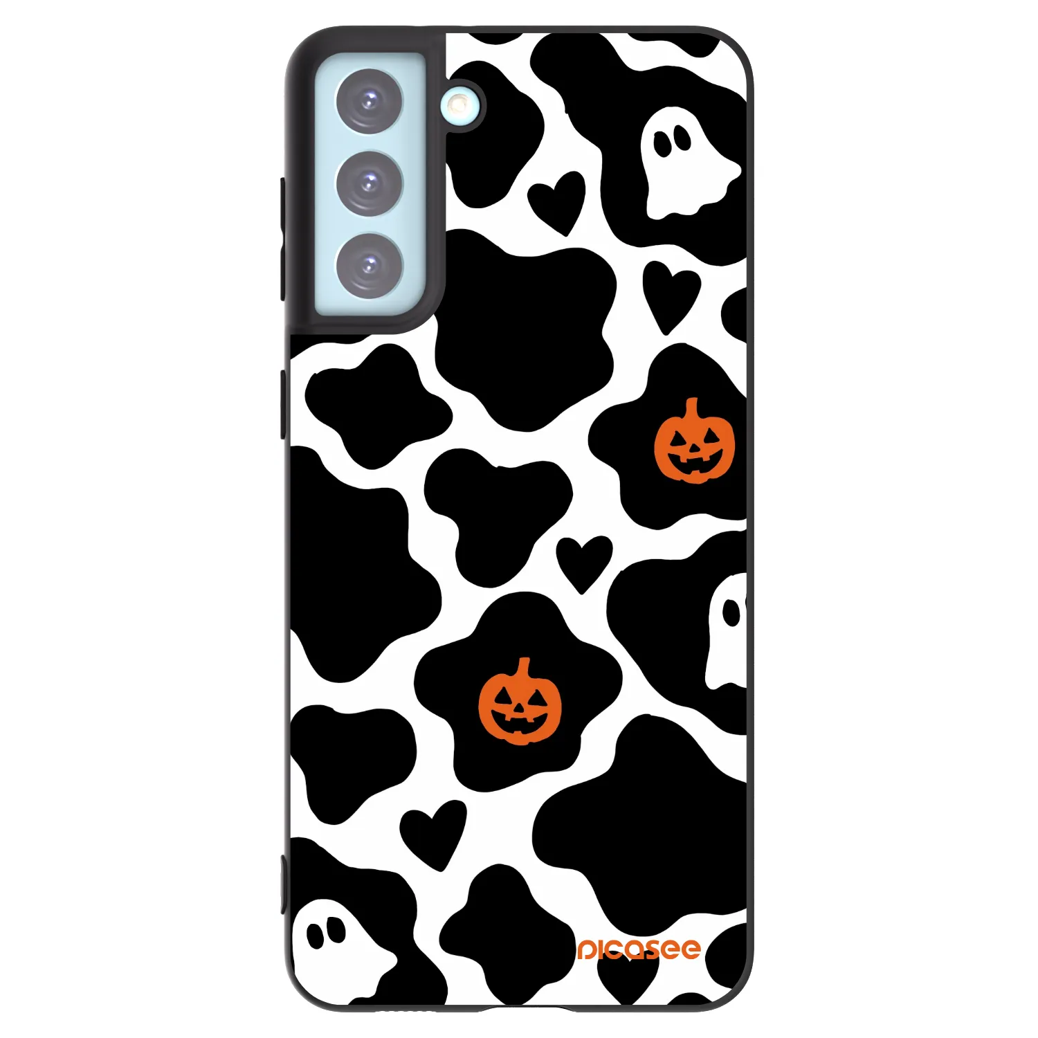 Picasee silikónový čierny obal pre Samsung Galaxy S21+ 5G G996F - Boow