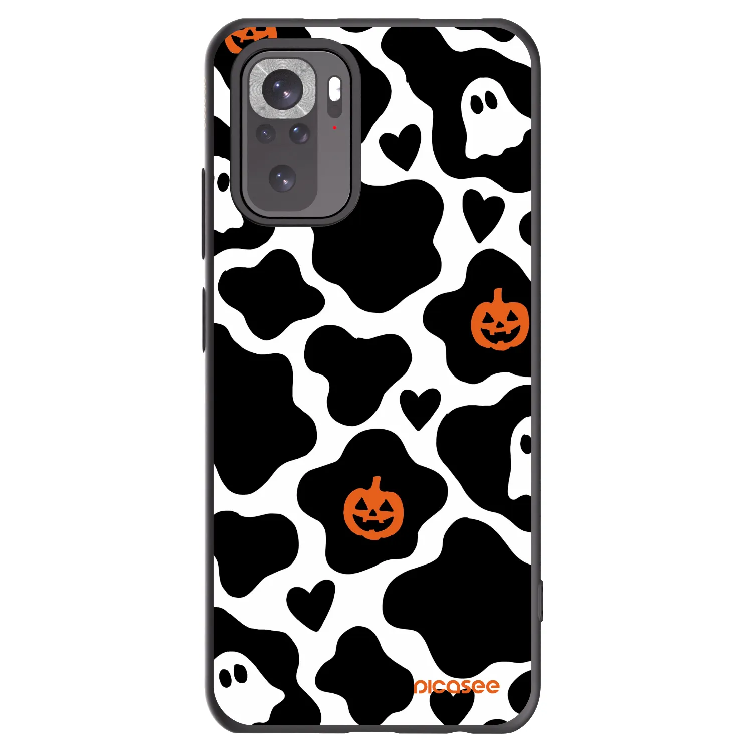 Picasee silikónový čierny obal pre Xiaomi Redmi Note 10 - Boow