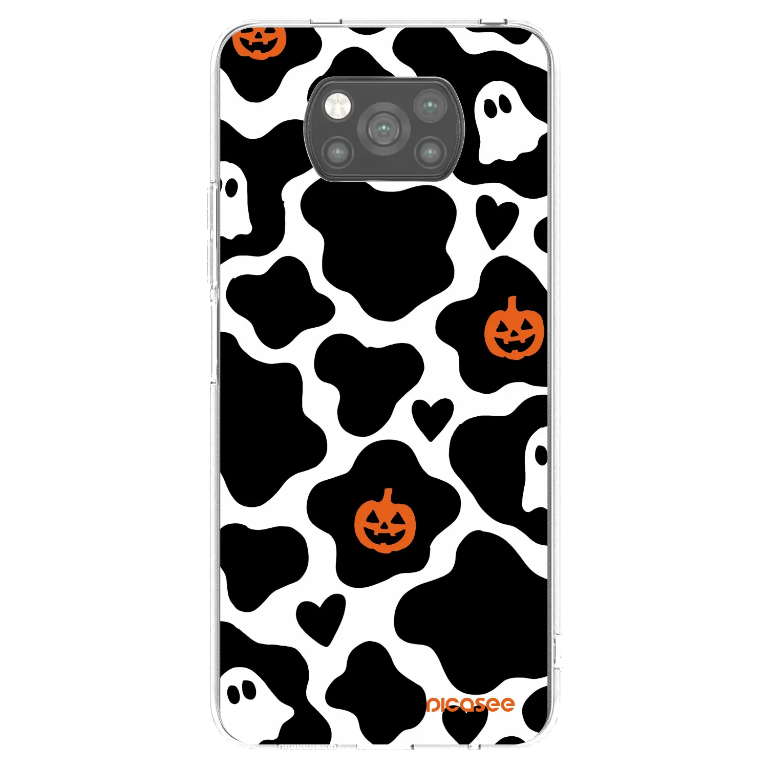 Picasee silikónový čierny obal pre Xiaomi Poco X3 Pro - Boow