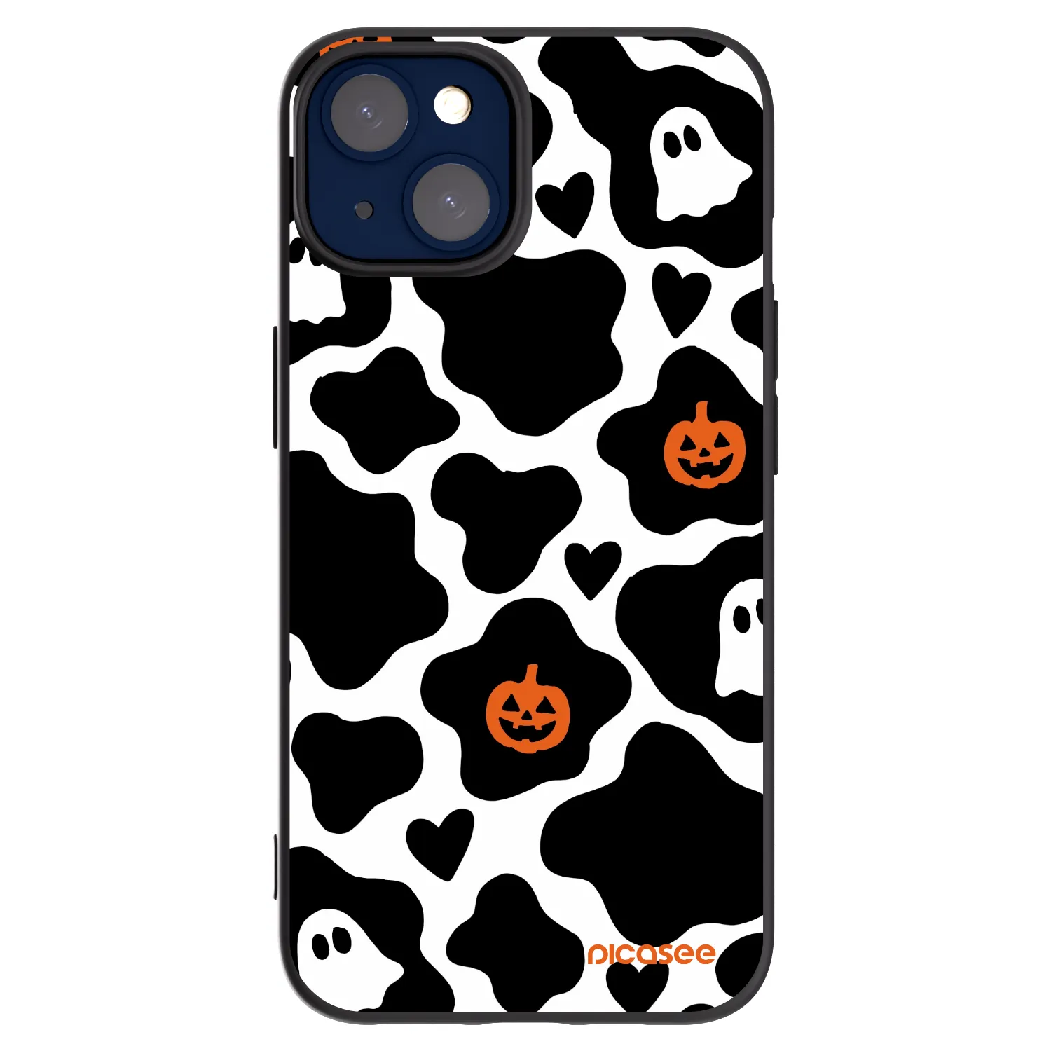 Picasee silikónový čierny obal pre Apple iPhone 14 - Boow