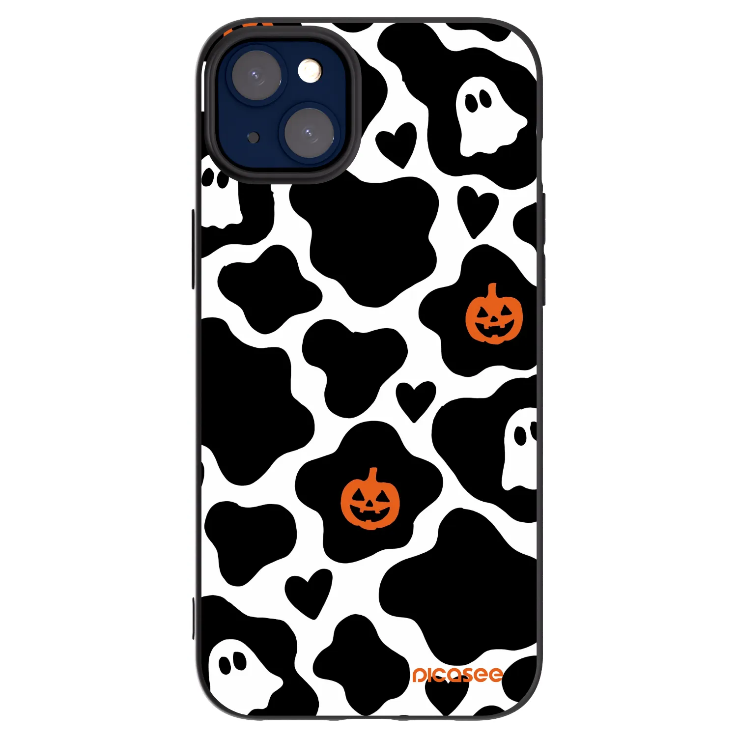 Picasee silikónový čierny obal pre Apple iPhone 14 Plus - Boow