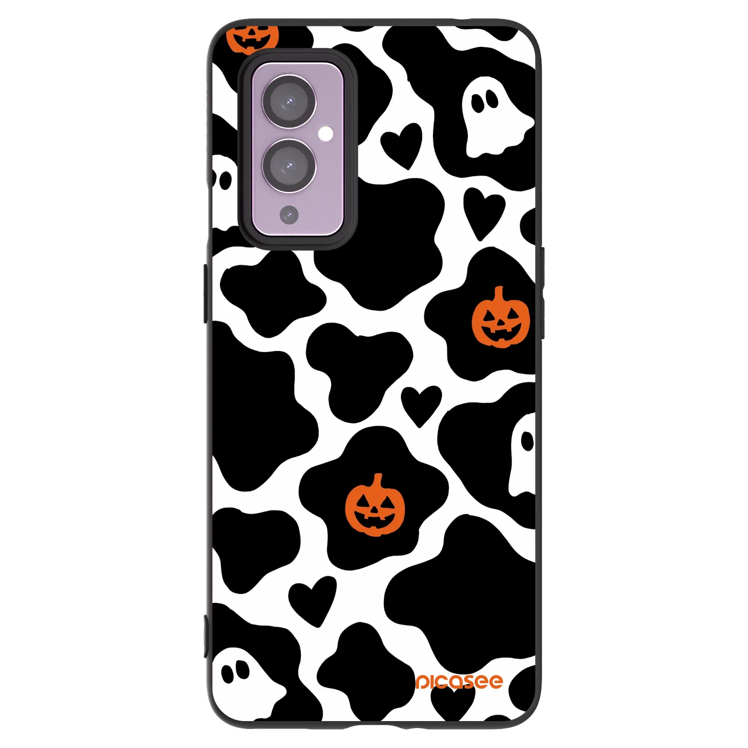 Picasee silikónový čierny obal pre OnePlus 9 - Boow