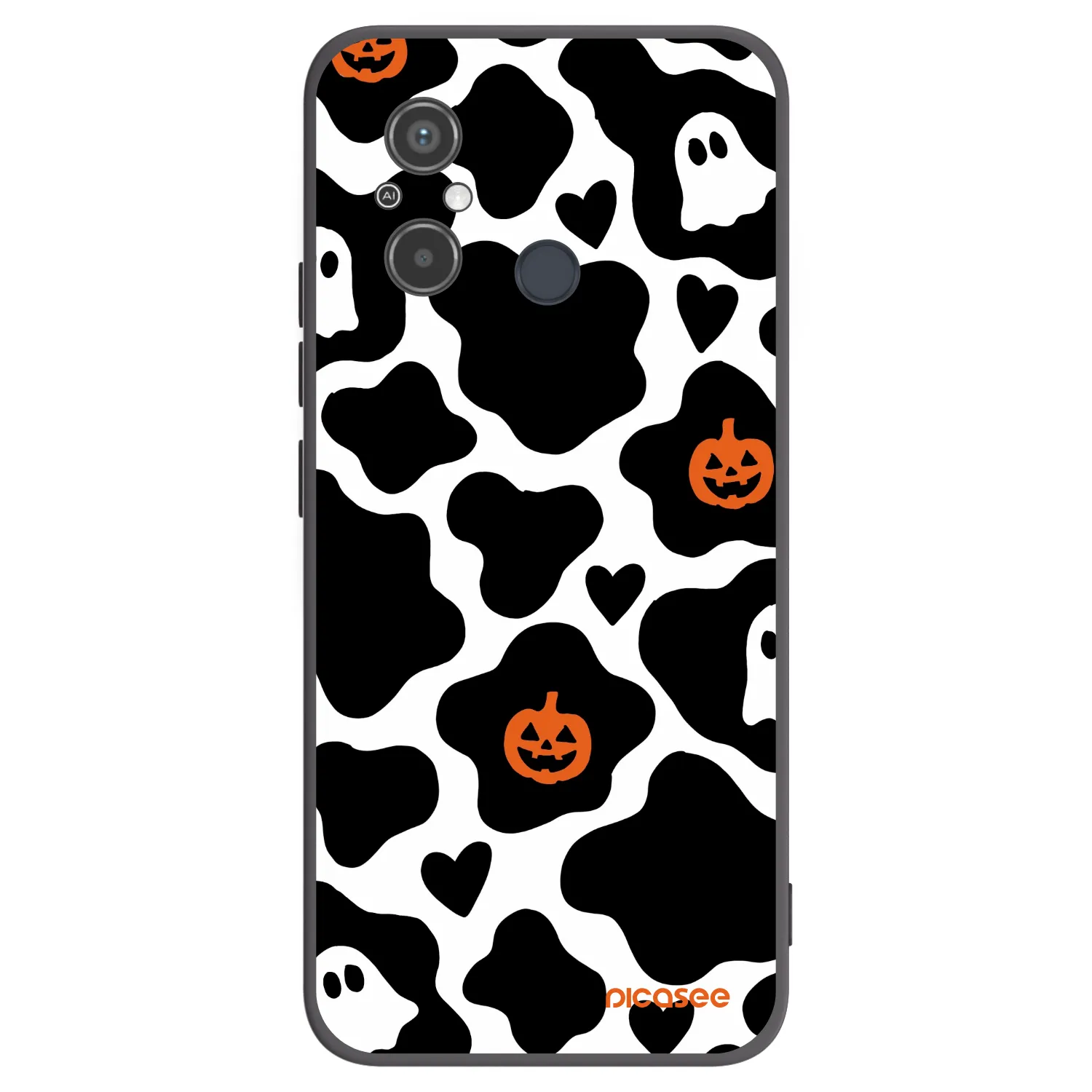 Picasee silikónový čierny obal pre Xiaomi Redmi 12C - Boow