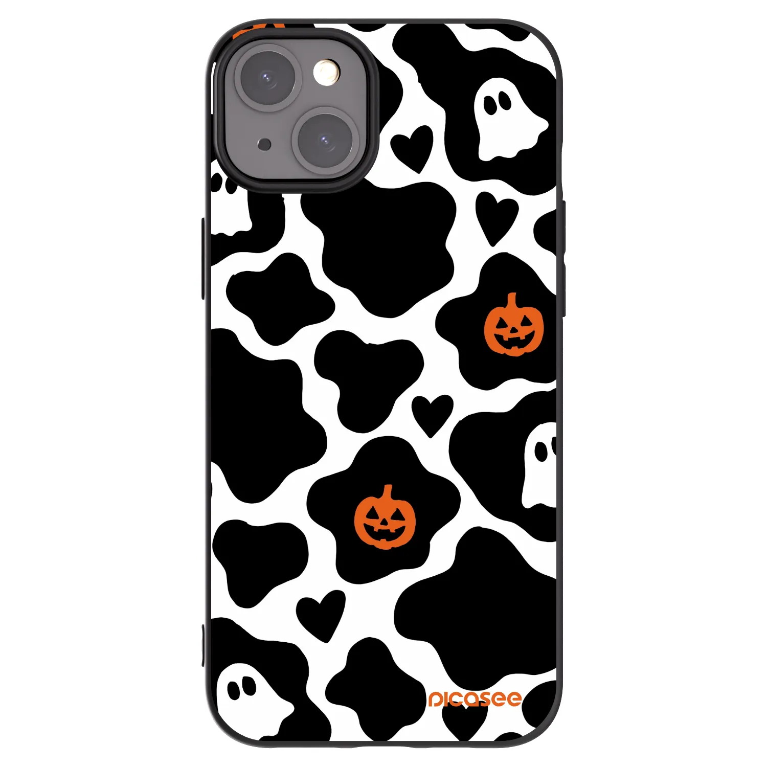 Picasee silikónový čierny obal pre Apple iPhone 15 Plus - Boow