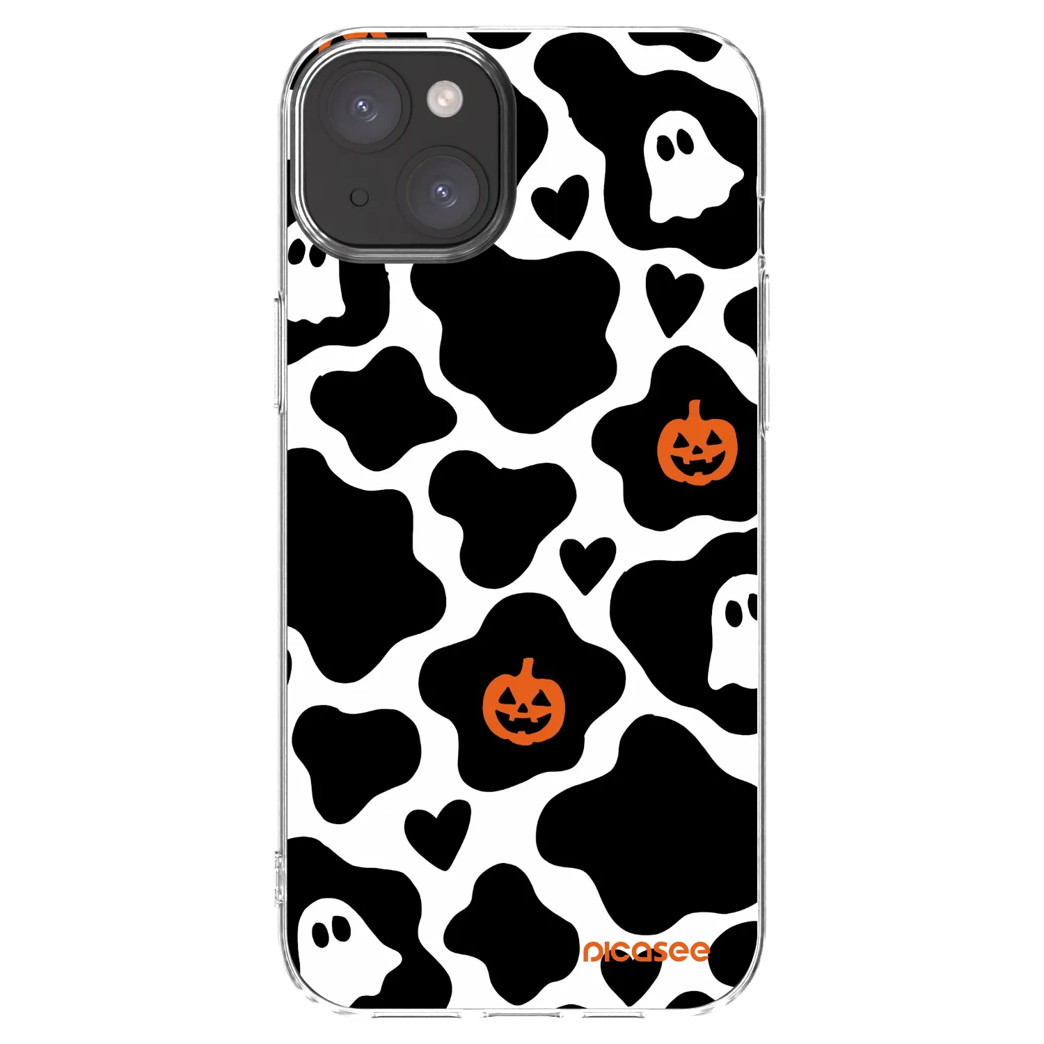 Picasee silikónový prehľadný obal pre Apple iPhone 15 Plus - Boow