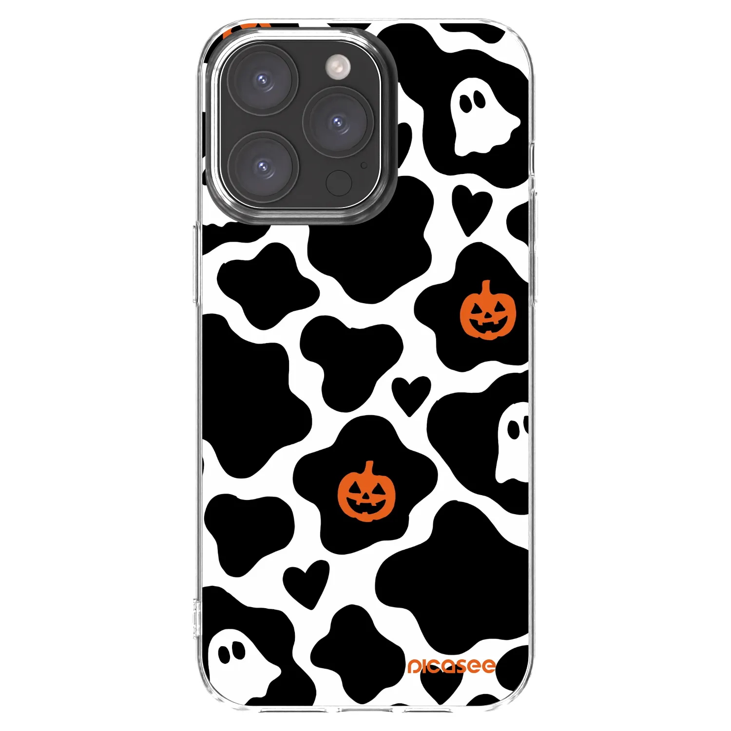 Picasee silikónový prehľadný obal pre Apple iPhone 15 Pro Max - Boow