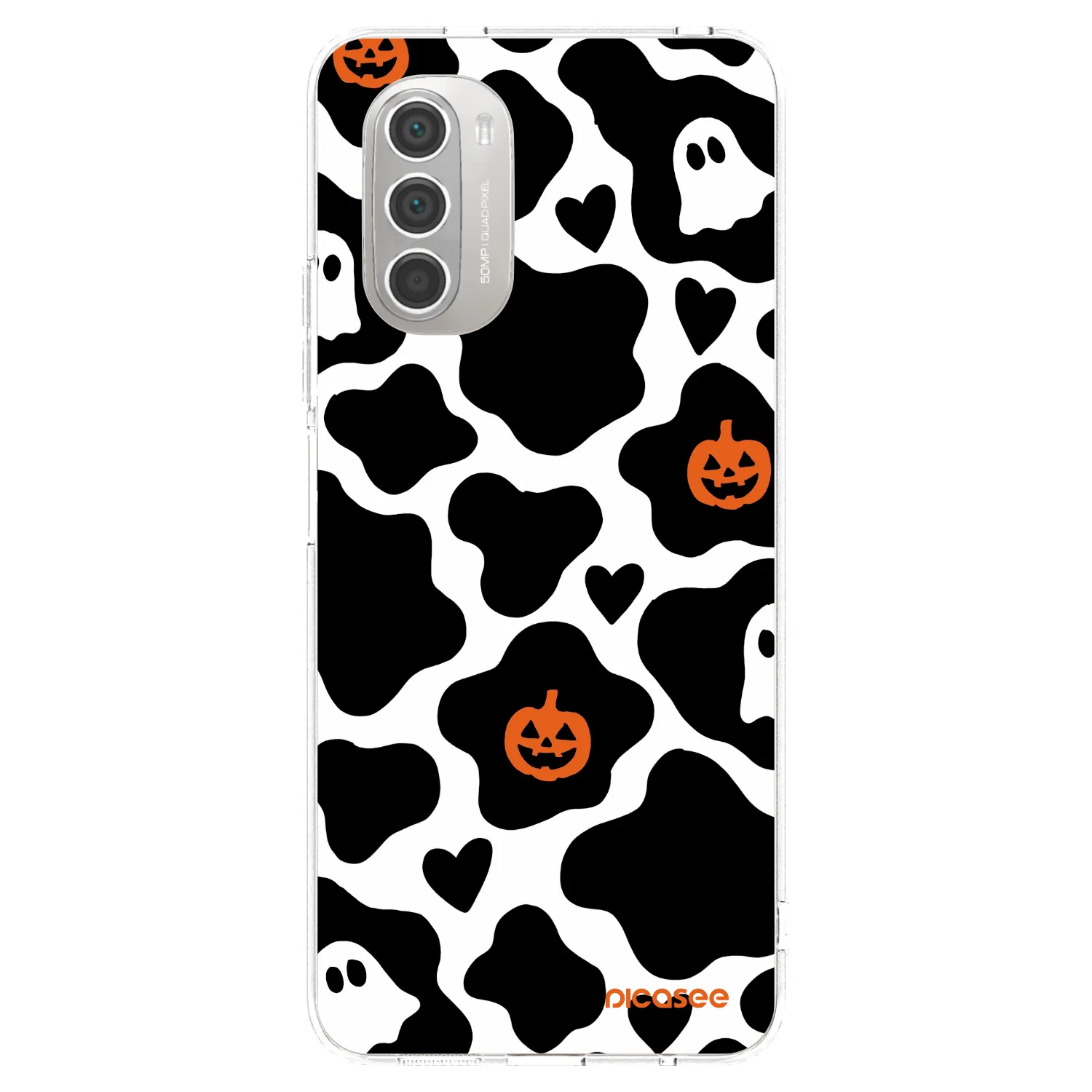 Picasee silikónový prehľadný obal pre Motorola Moto G51 - Boow