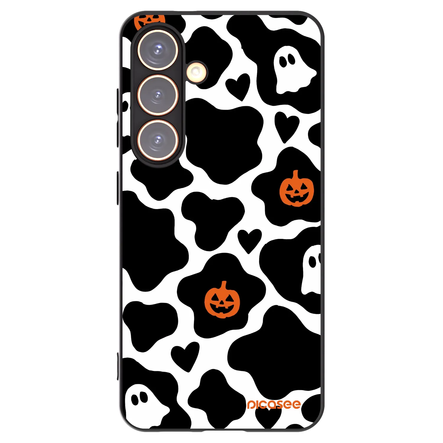Picasee silikónový čierny obal pre Samsung Galaxy S24 S921B 5G - Boow