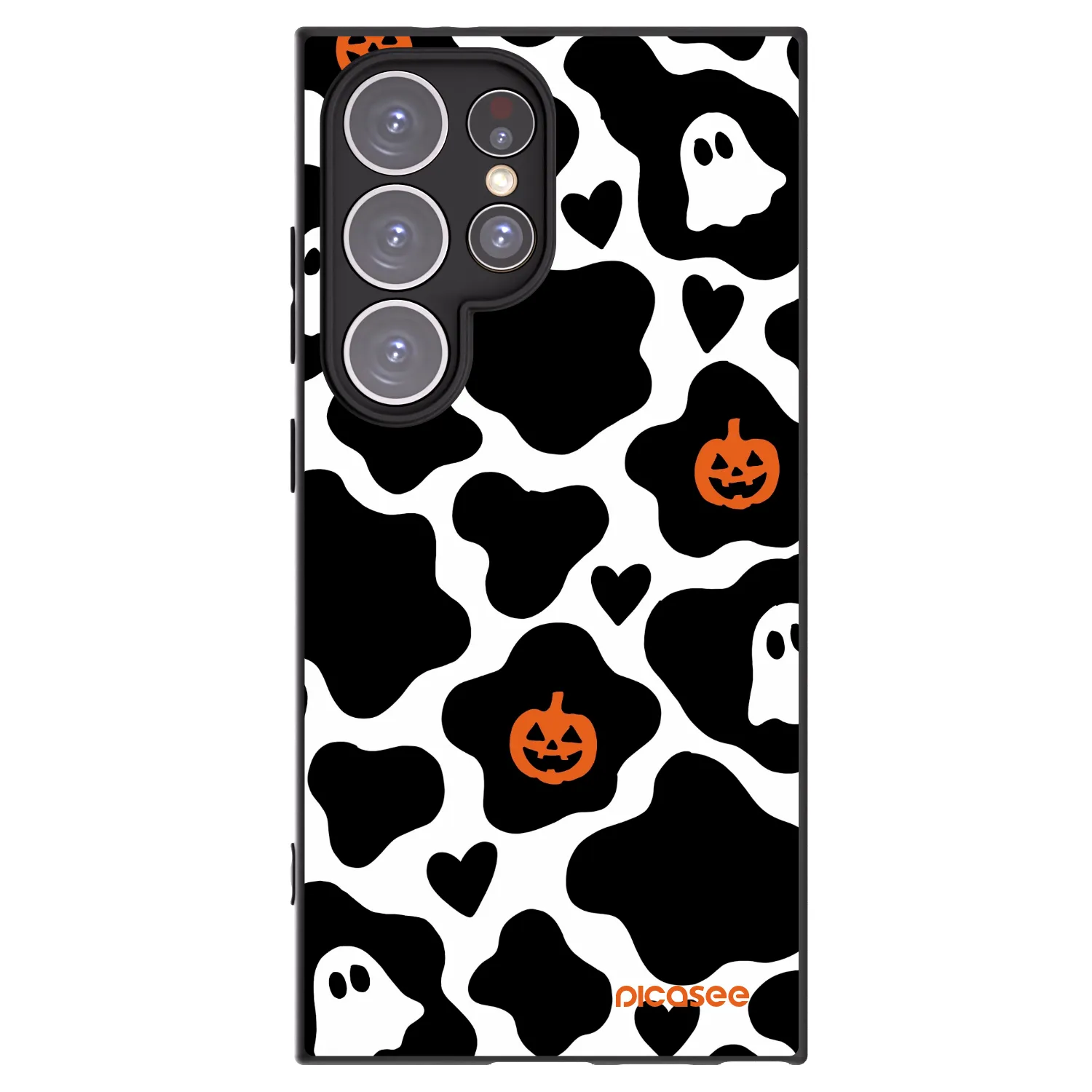 Picasee silikónový čierny obal pre Samsung Galaxy S24 Ultra S928B 5G - Boow