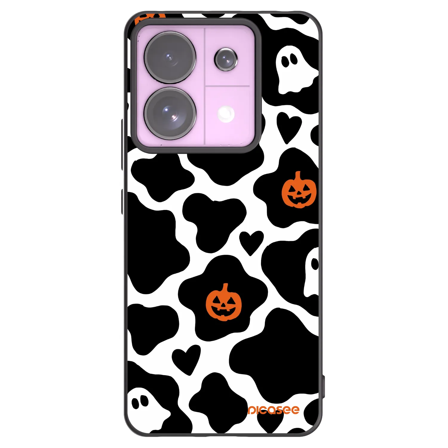 Picasee silikónový čierny obal pre Xiaomi Redmi Note 13 Pro 5G - Boow