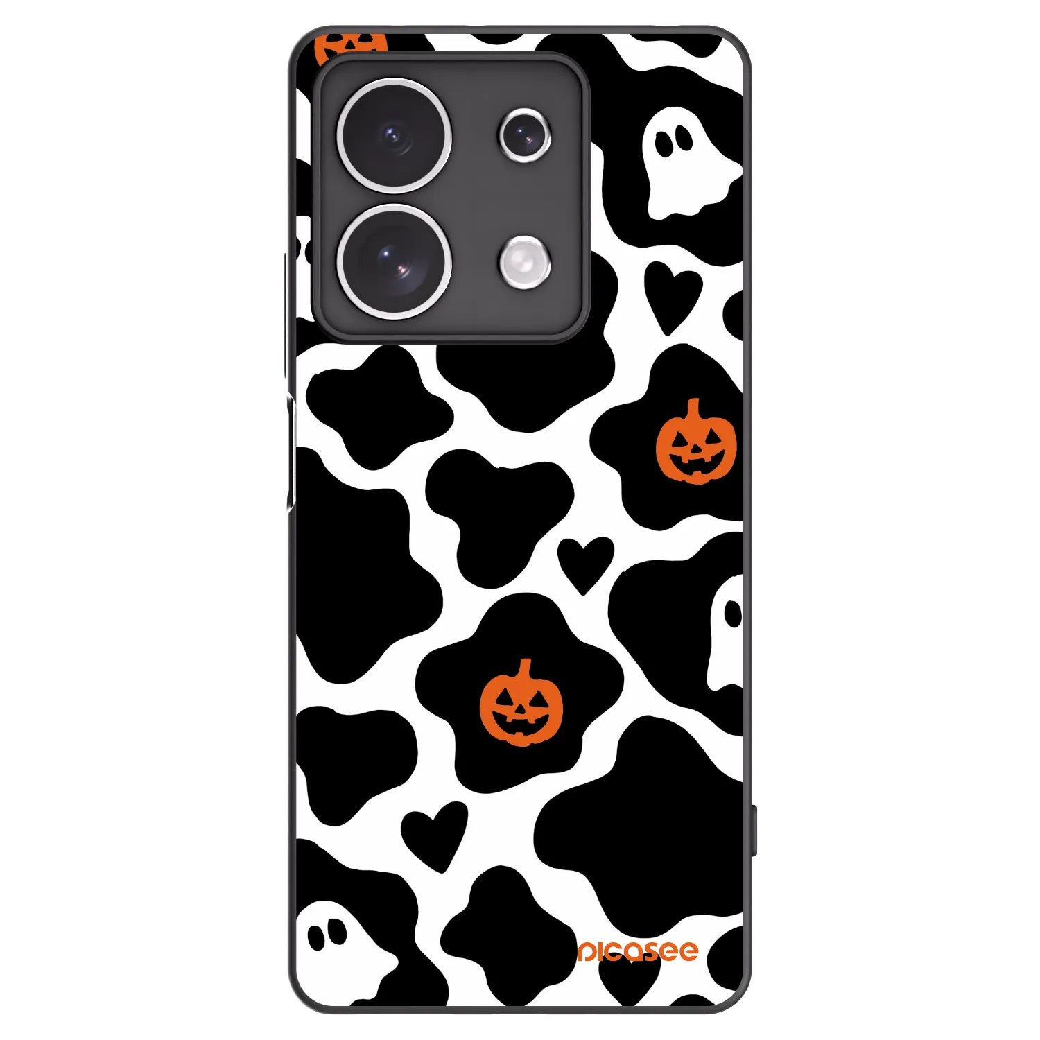 Picasee silikónový čierny obal pre Xiaomi Redmi Note 13 4G - Boow