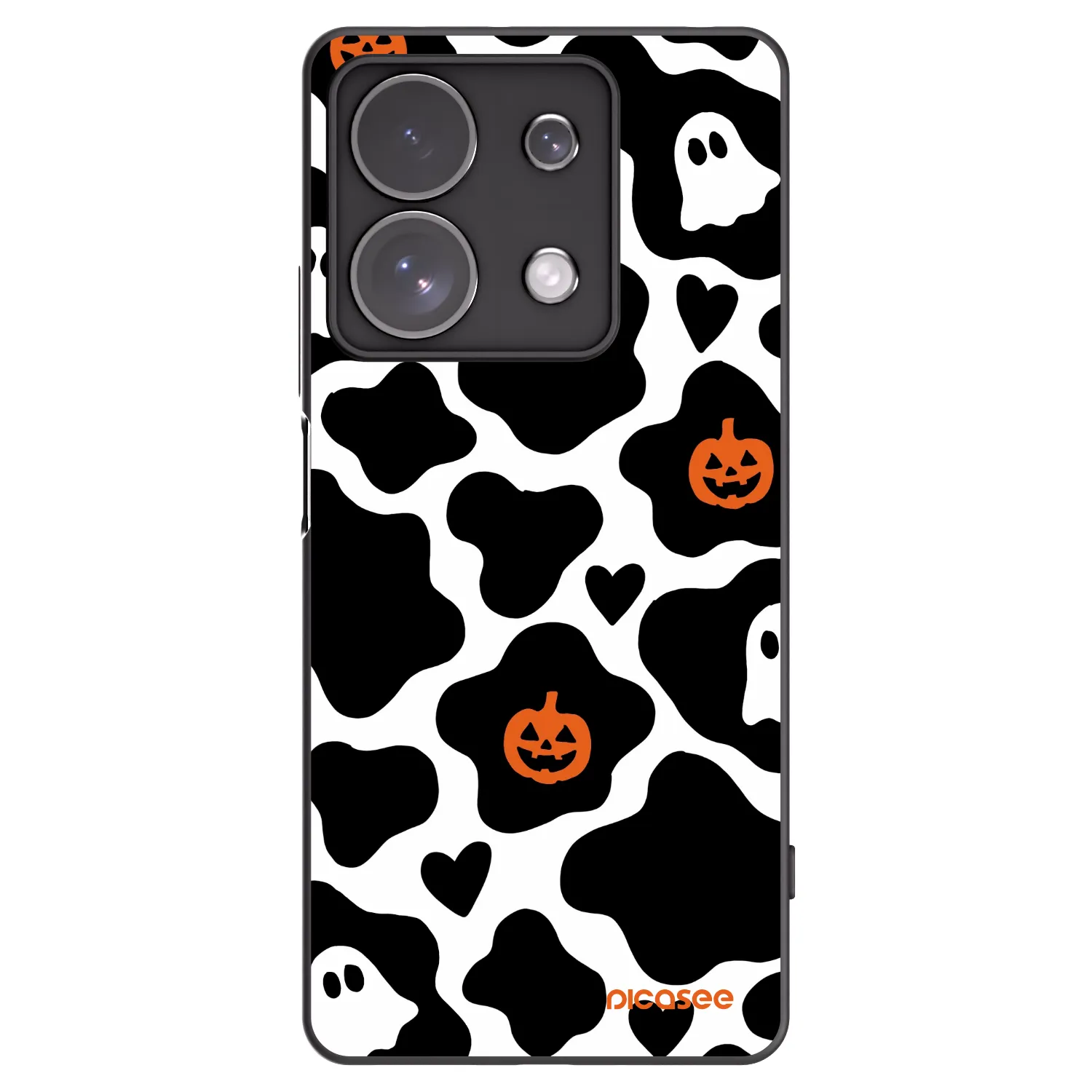 Picasee silikónový čierny obal pre Xiaomi Redmi Note 13 Pro 4G - Boow