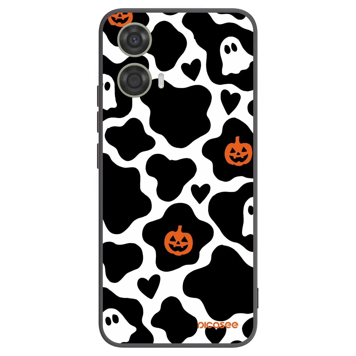 Picasee silikónový čierny obal pre Motorola Moto G24 - Boow