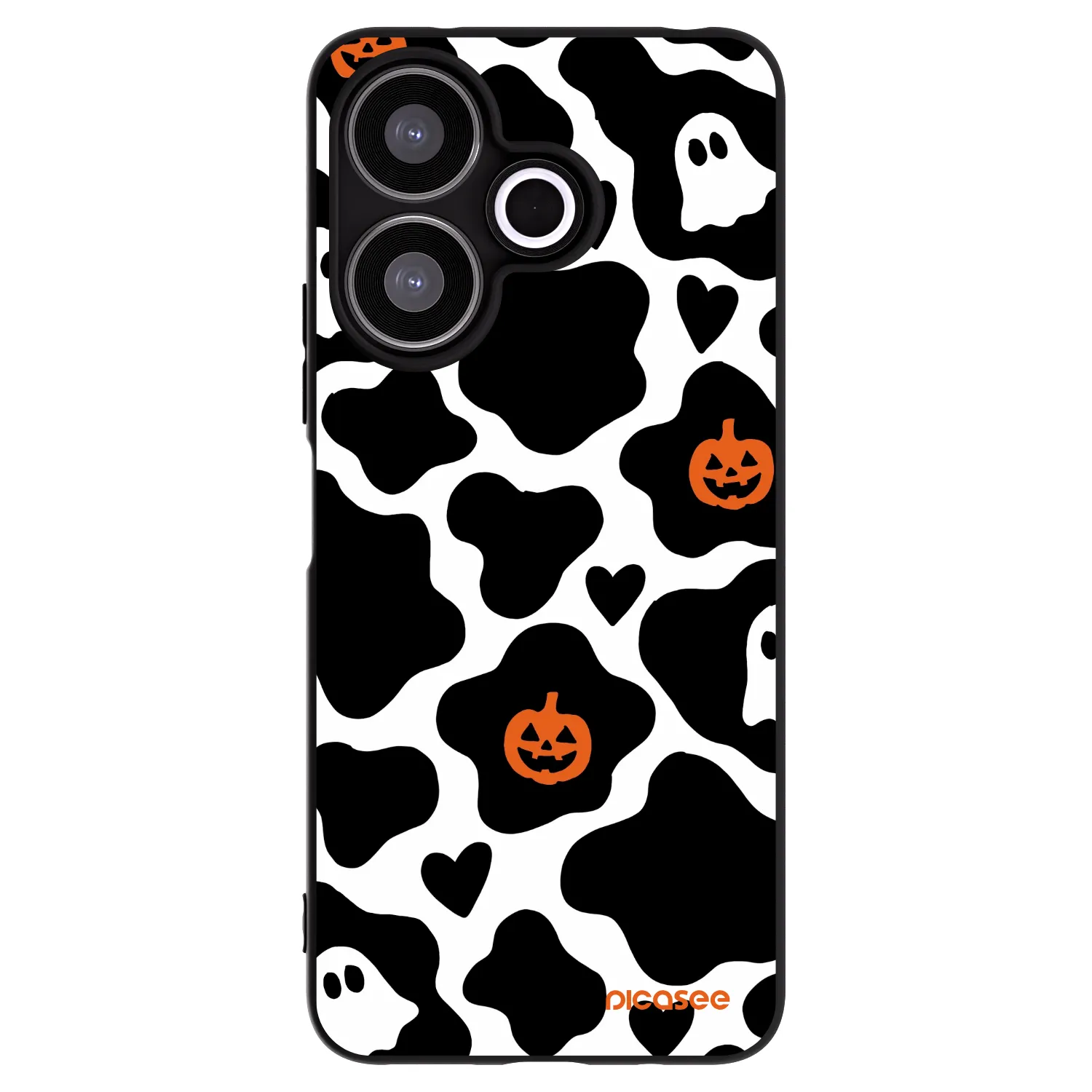 Picasee silikónový čierny obal pre Xiaomi Redmi 13 4G - Boow