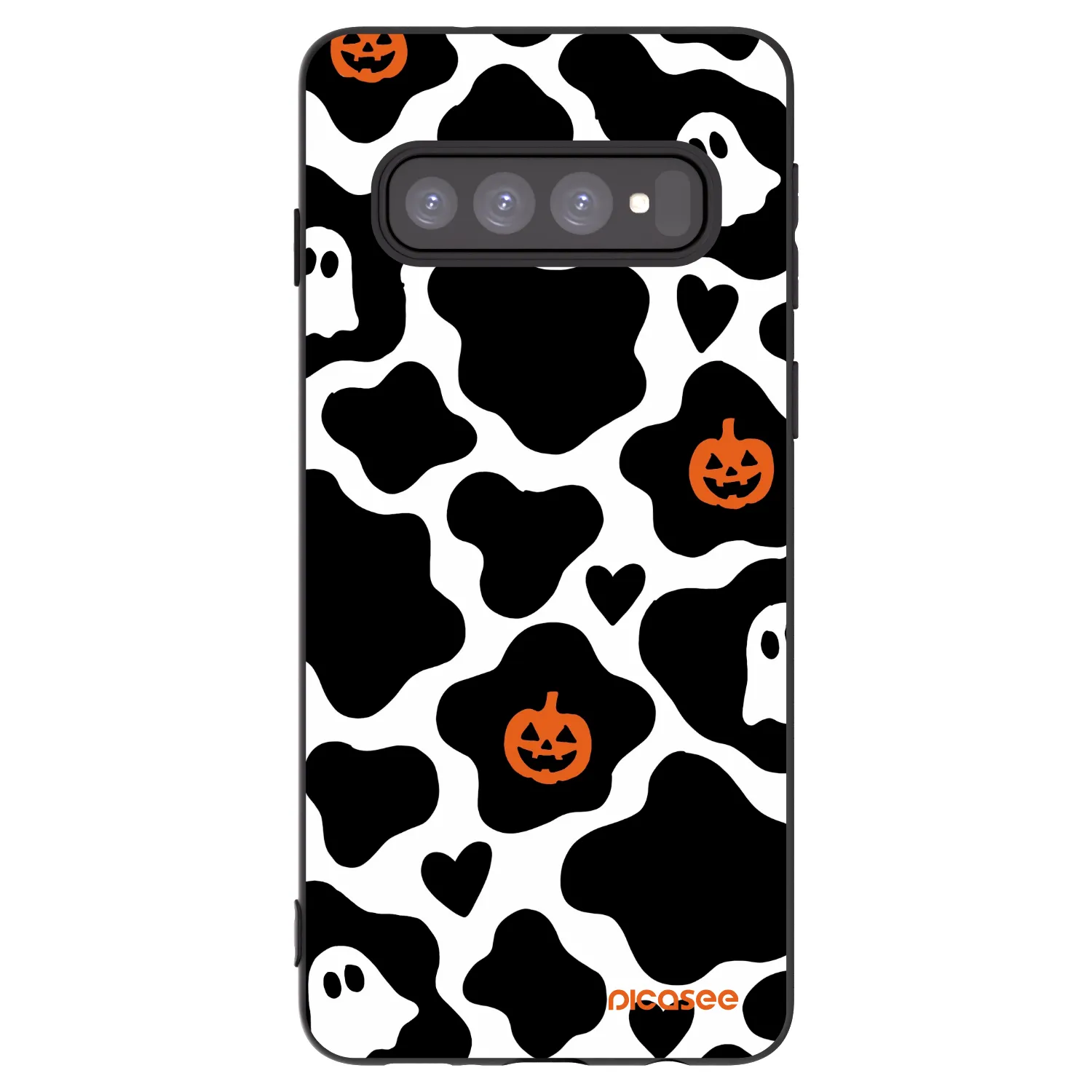 Picasee silikónový čierny obal pre Samsung Galaxy S10 G973 - Boow