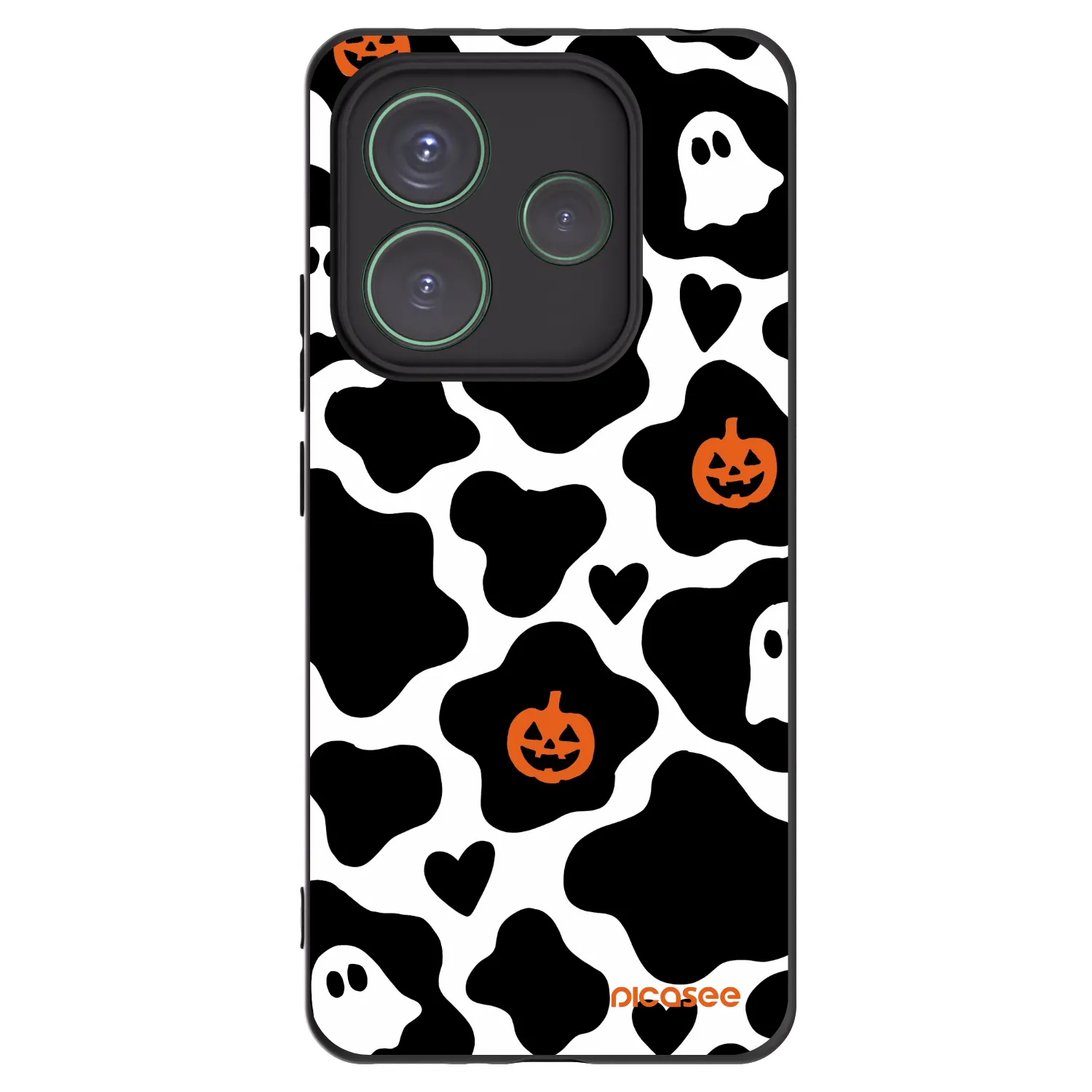 Picasee silikónový čierny obal pre Xiaomi Redmi Note 14 5G - Boow