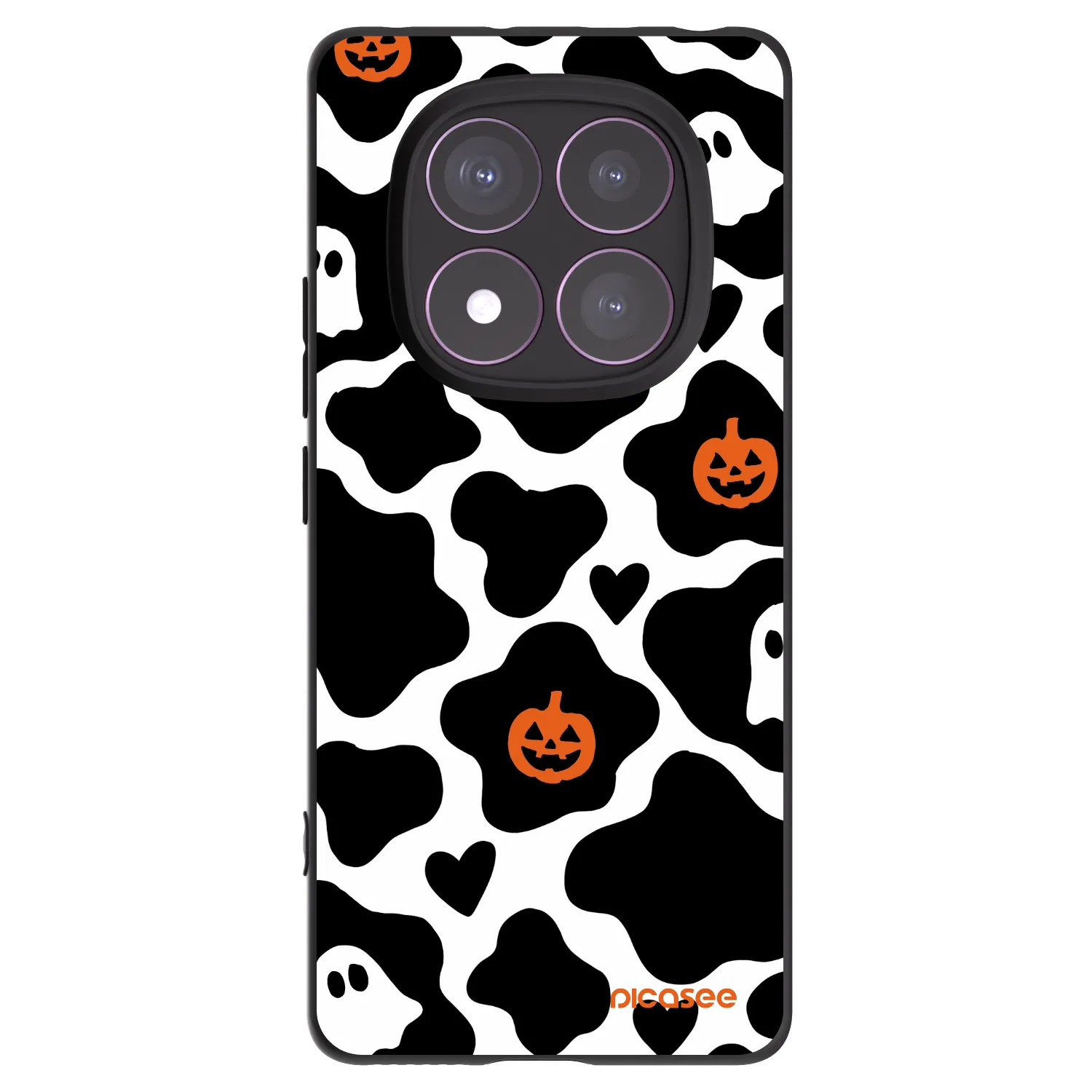 Picasee silikónový čierny obal pre Xiaomi Redmi Note 14 Pro 4G - Boow