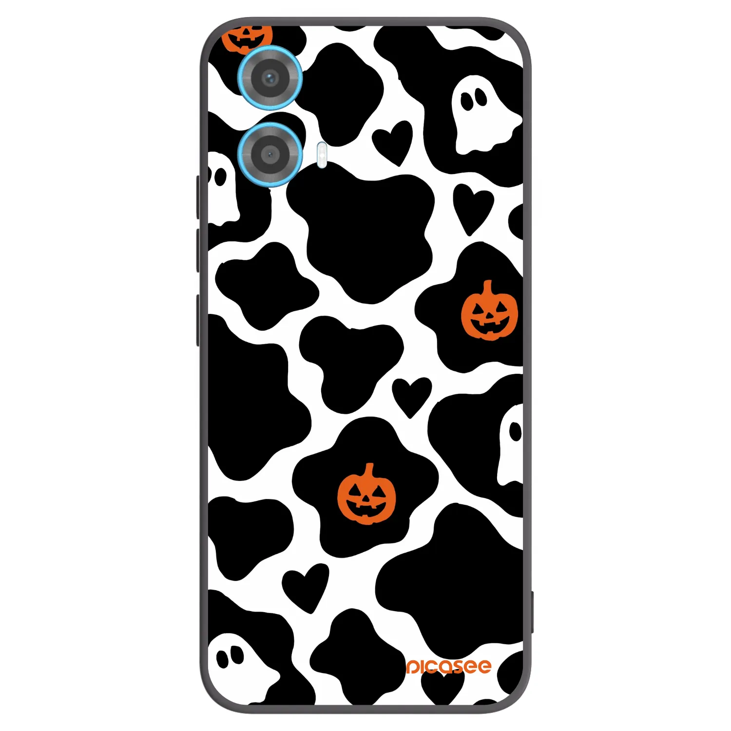 Picasee silikónový čierny obal pre Motorola Moto G34 5G - Boow