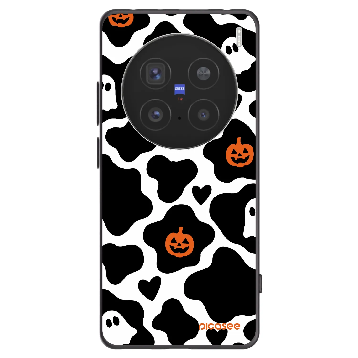 Picasee silikónový čierny obal pre Vivo X200 Pro - Boow