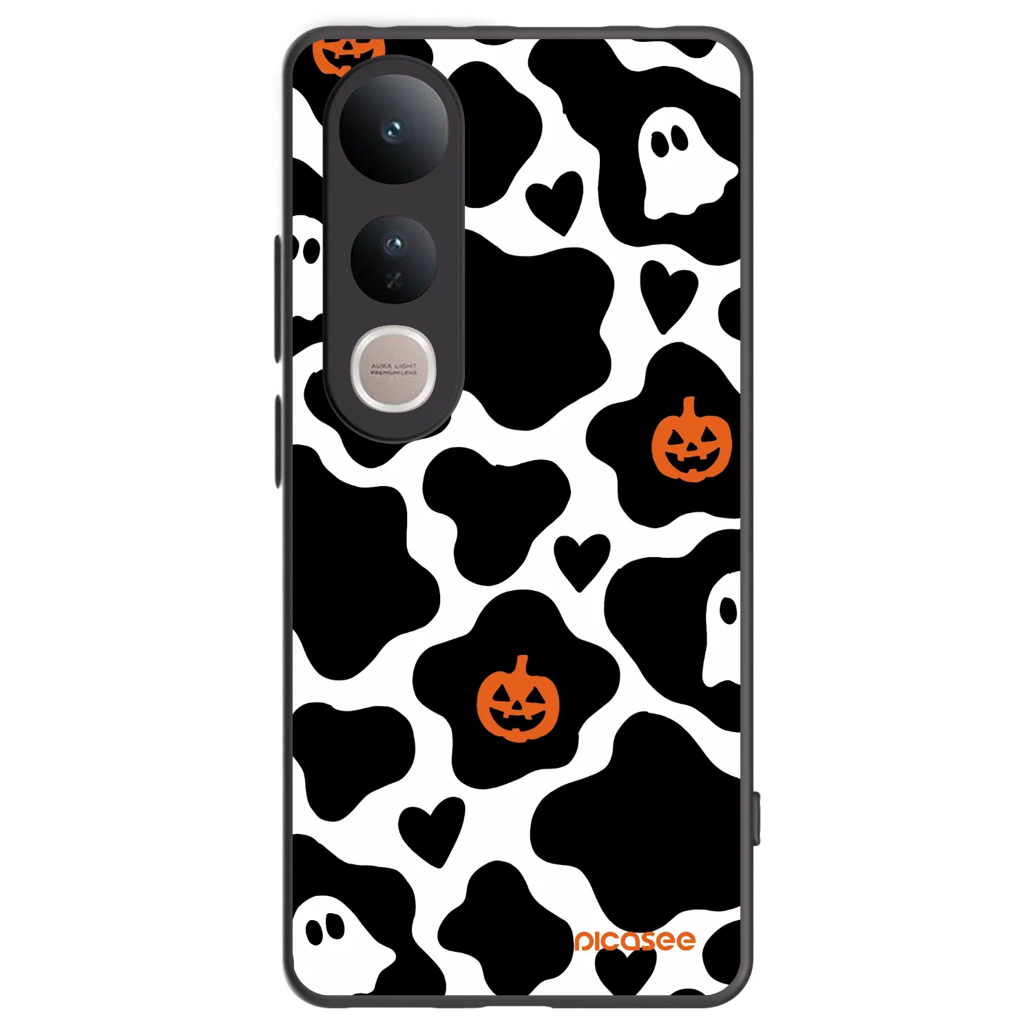 Picasee silikónový čierny obal pre Vivo V50 Lite 5G - Boow