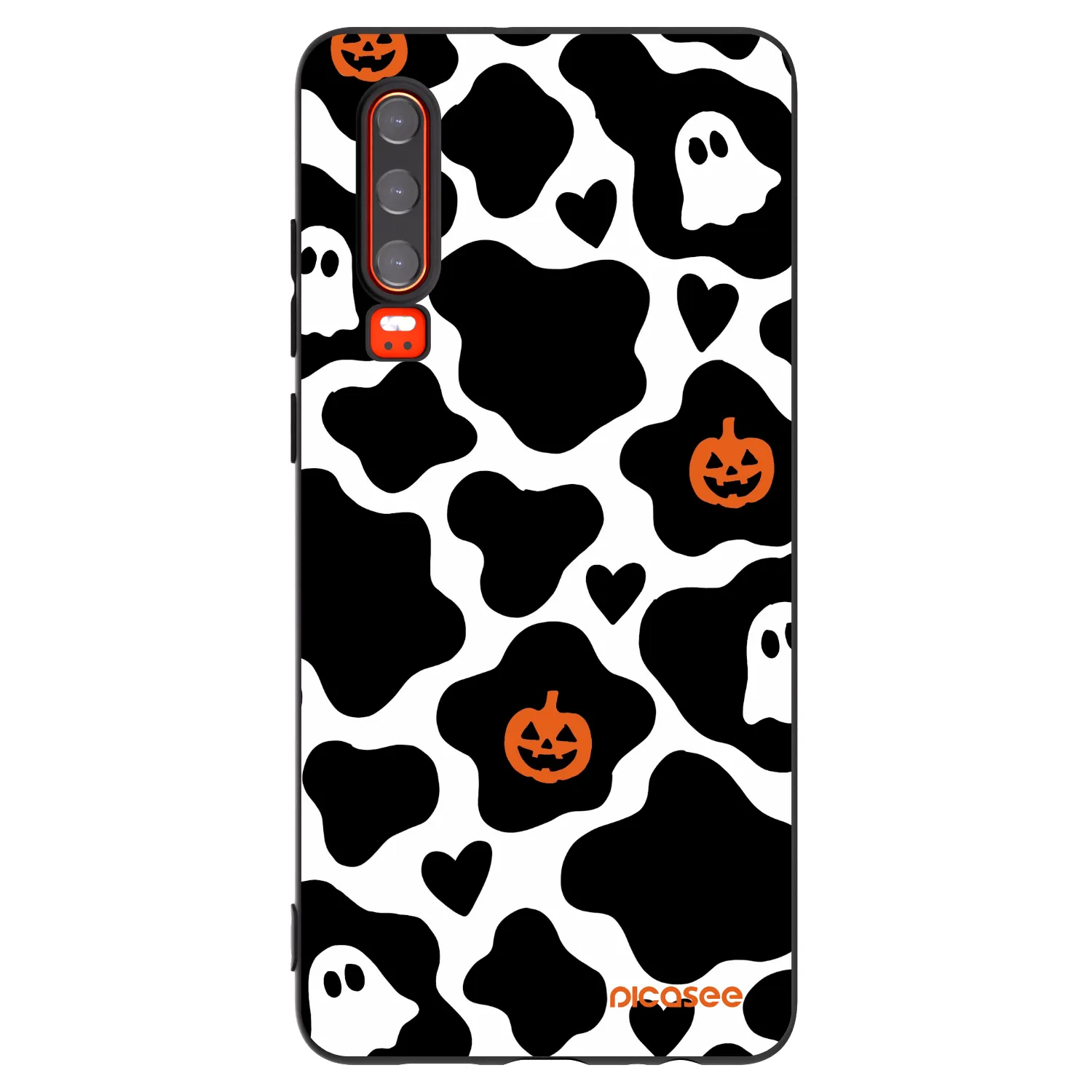 Picasee silikónový čierny obal pre Huawei P30 - Boow