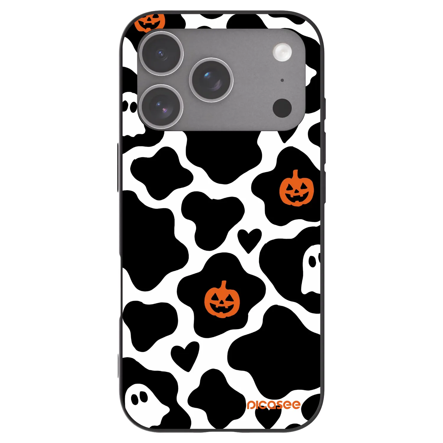 Picasee silikónový čierny obal pre Apple iPhone 18 Pro - Boow