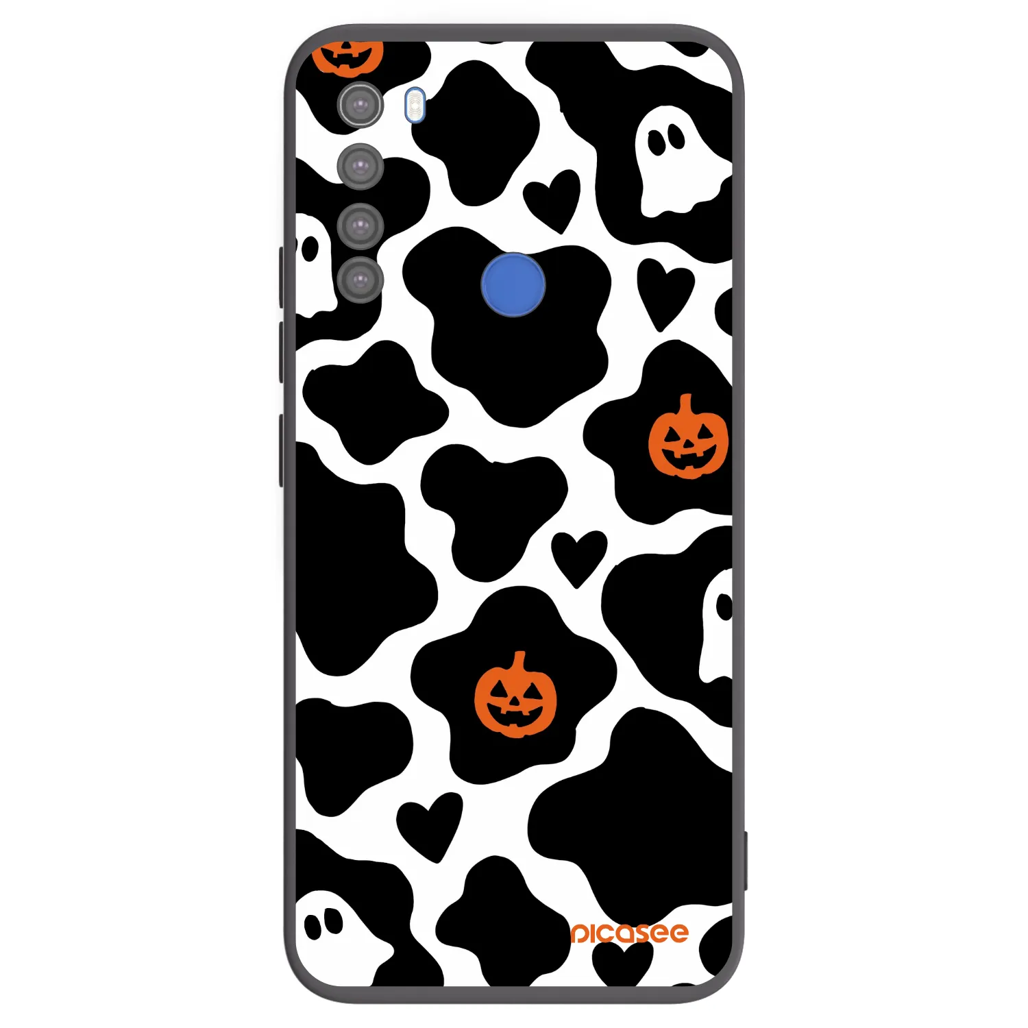 Picasee silikónový čierny obal pre Xiaomi Redmi Note 8T - Boow