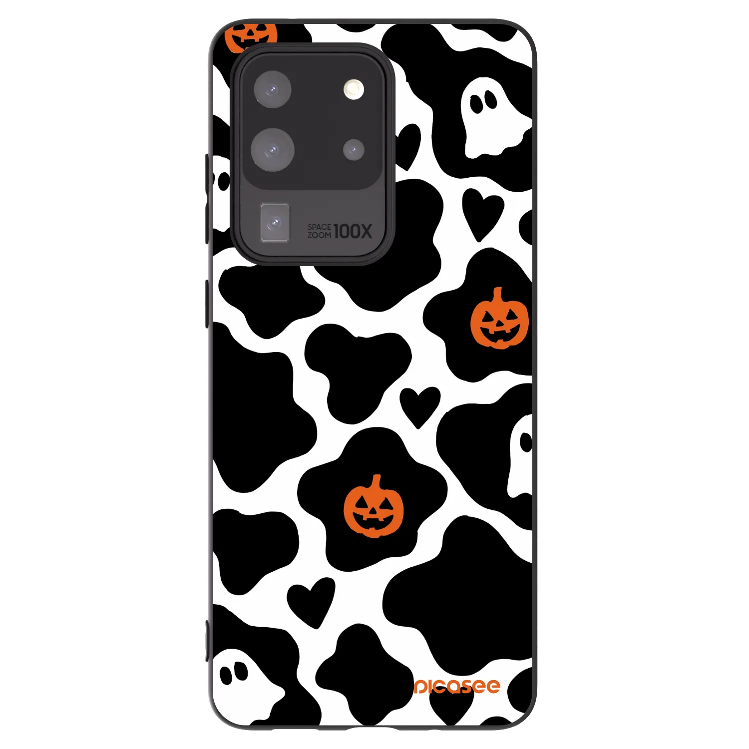 Picasee silikónový čierny obal pre Samsung Galaxy S20 Ultra 5G G988F - Boow