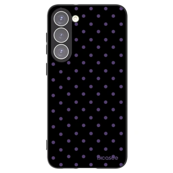 Picasee silikónový čierny obal pre Samsung Galaxy S23+ 5G - Flickers