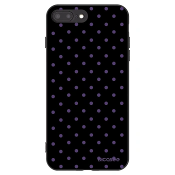Picasee silikónový čierny obal pre Apple iPhone 8 Plus - Flickers