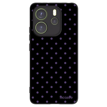 Picasee silikónový čierny obal pre Xiaomi Redmi Note 14 4G - Flickers
