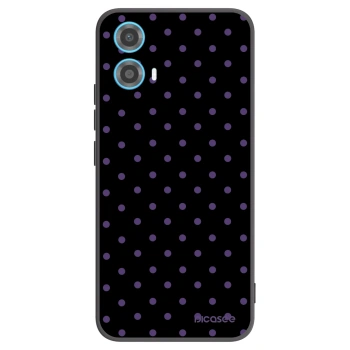 Picasee silikónový čierny obal pre Motorola Moto G34 5G - Flickers