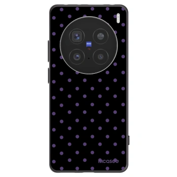 Picasee silikónový čierny obal pre Vivo X200 Pro - Flickers