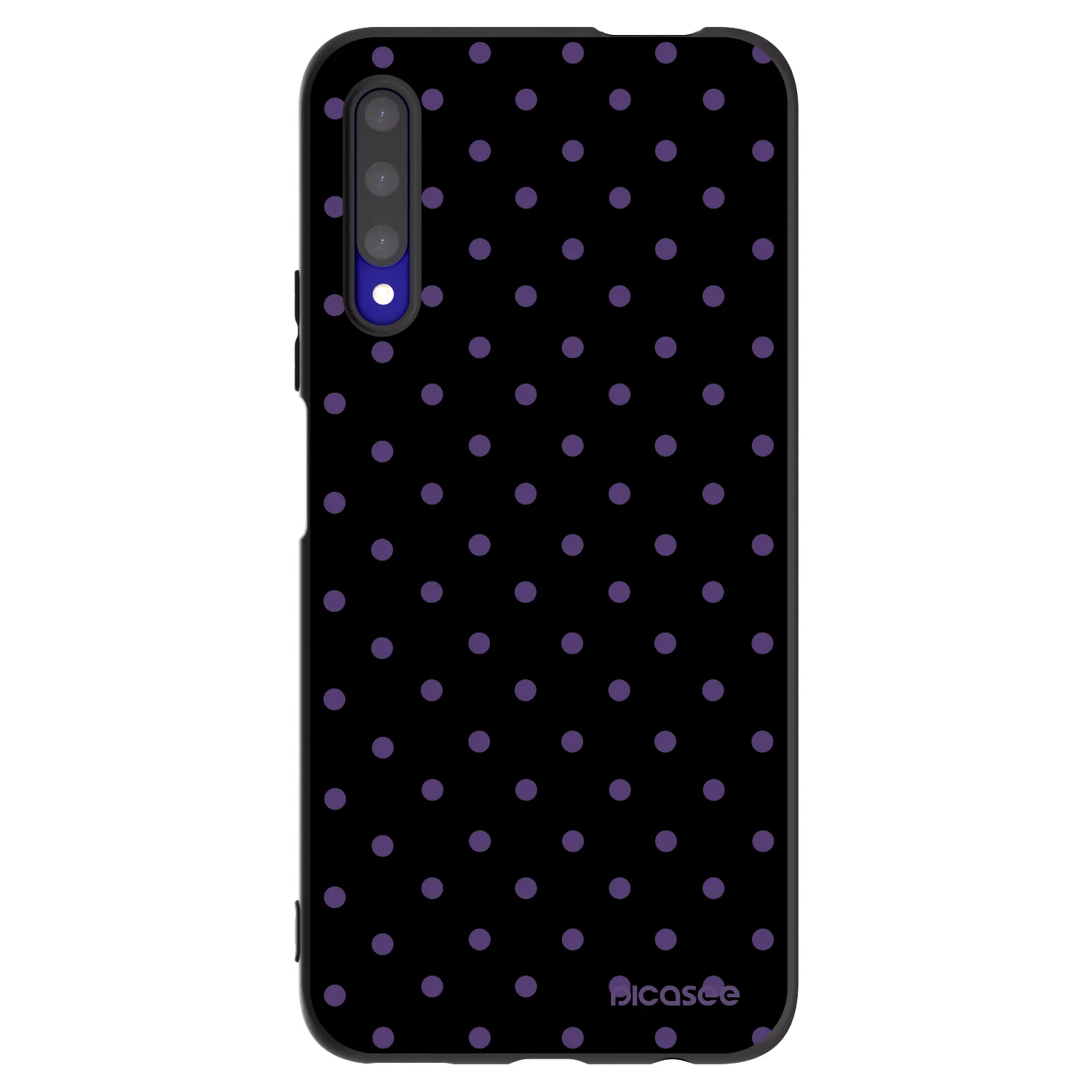 Picasee silikónový čierny obal pre Honor 9X Pro - Flickers