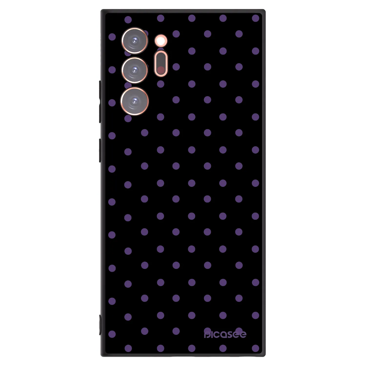 Picasee silikónový čierny obal pre Samsung Galaxy Note 20 Ultra - Flickers