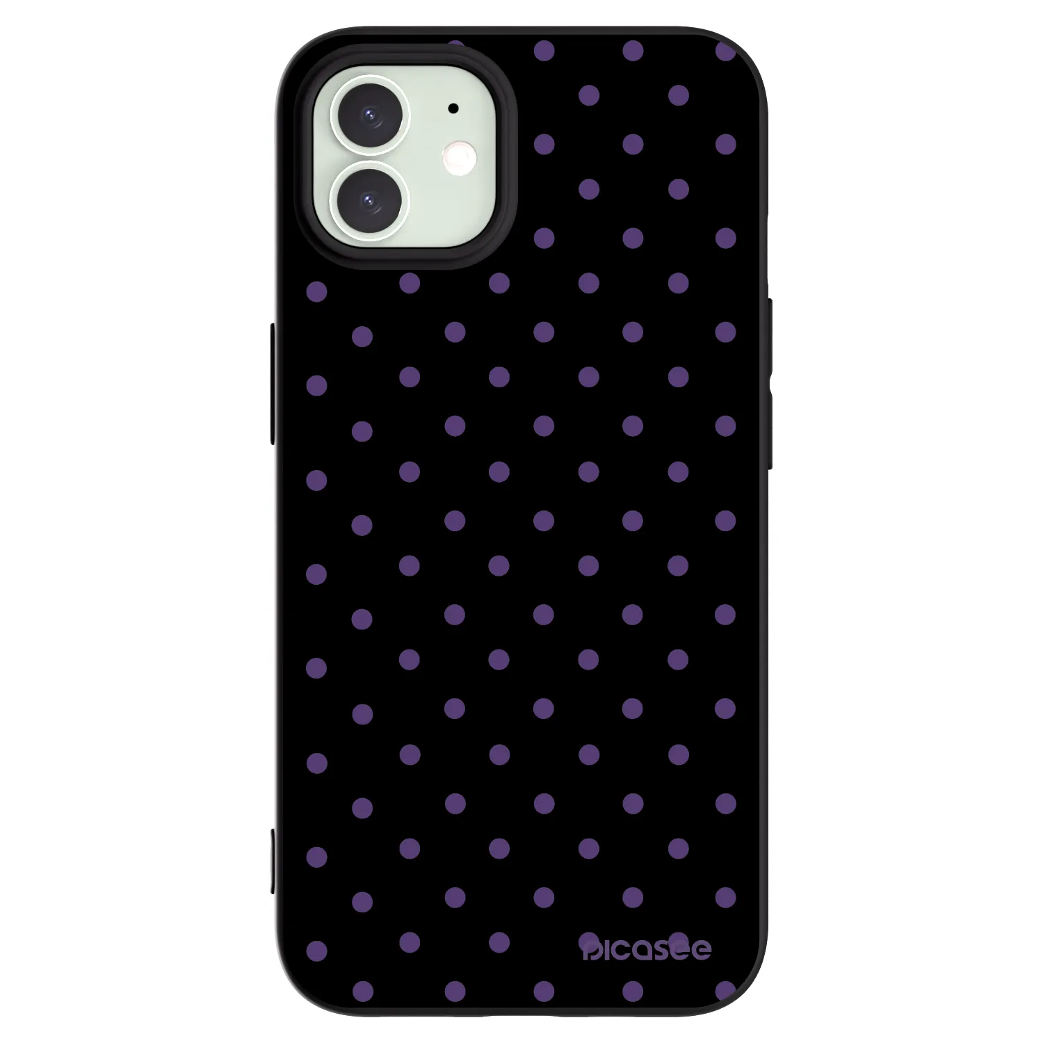 Picasee silikónový čierny obal pre Apple iPhone 12 Pro - Flickers