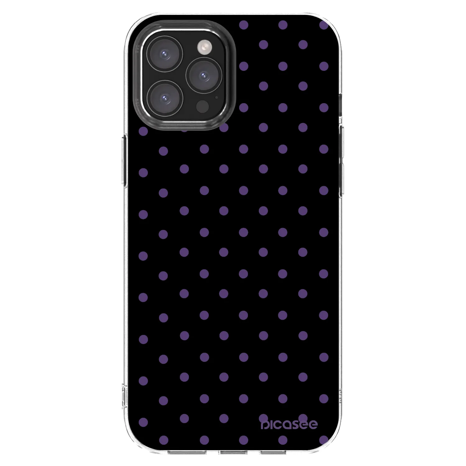 Picasee silikónový prehľadný obal pre Apple iPhone 12 Pro Max - Flickers
