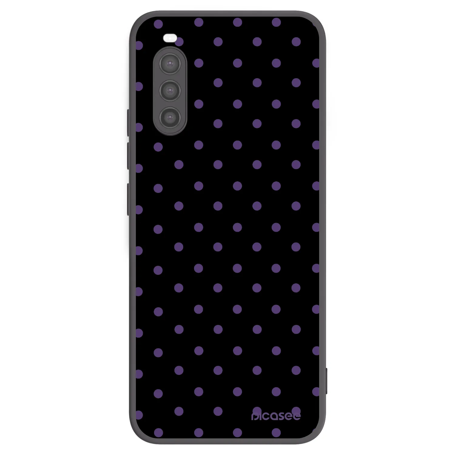 Picasee silikónový čierny obal pre Sony Xperia 10 II - Flickers